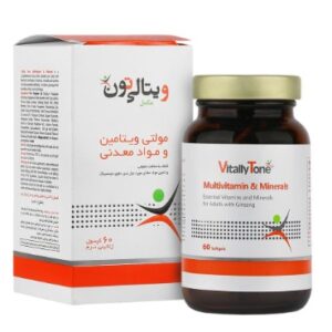 سافت ژل مولتی ویتامین و مینرال ویتالی تون 60 عددی