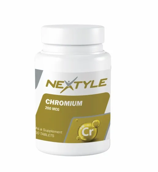 قرص کروم 200 میکروگرم نکستایل 60 عددی