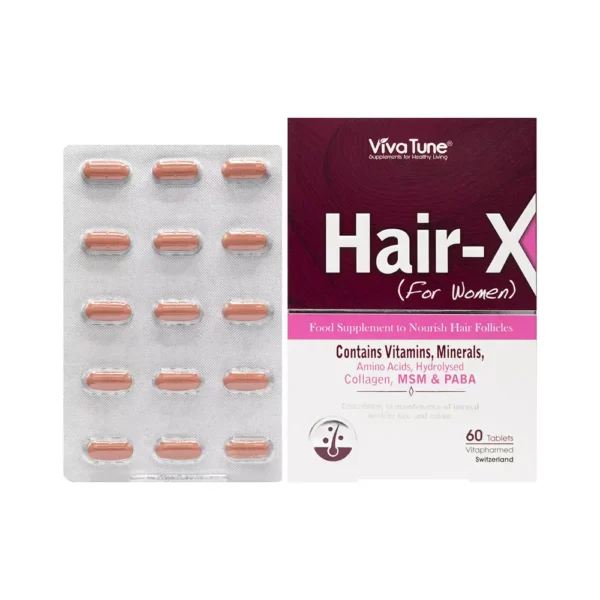 قرص هیر ایکس خانم ها ویواتیون 60 عددی