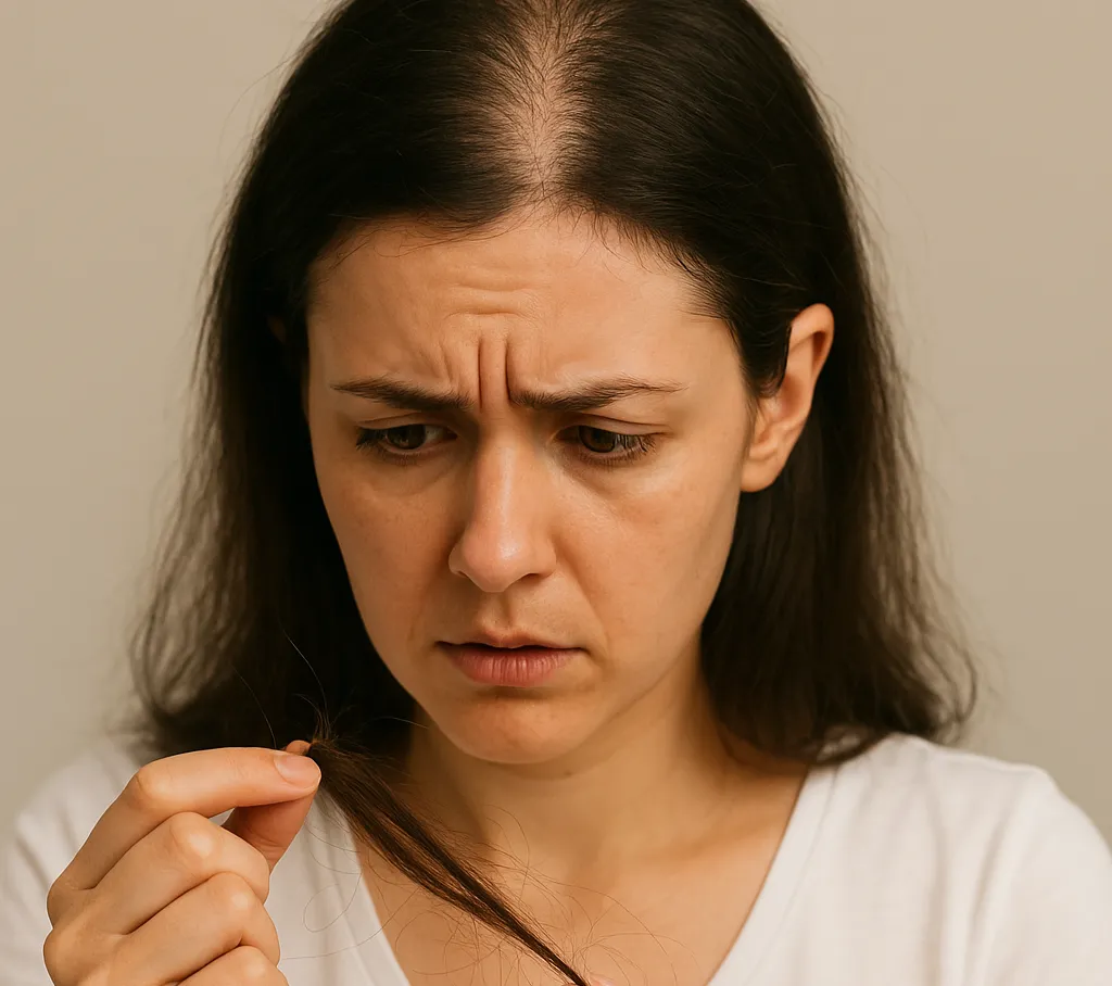 ریزش مو شدید