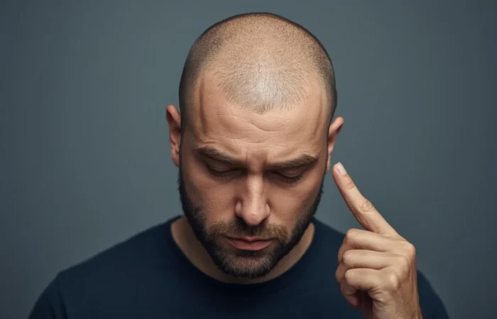 علت ریزش مو در مردان