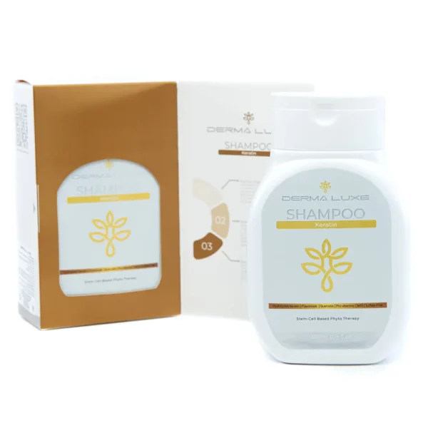 شامپو تقویت کننده کراتین بدون سولفات درمالوکس