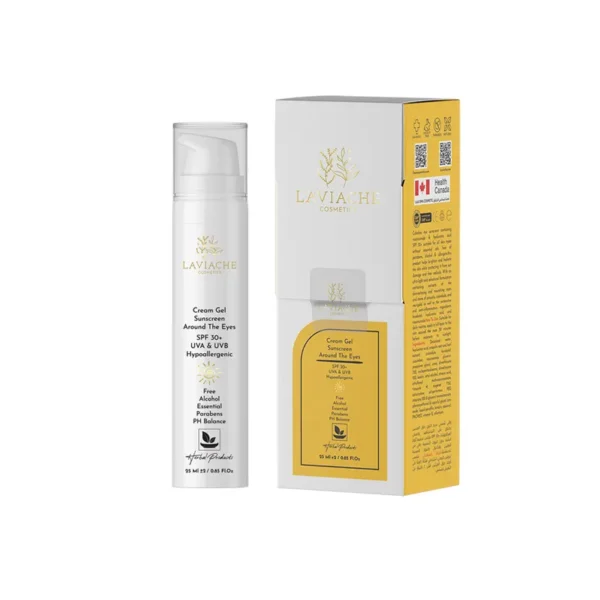 ضدافتاب دور چشم بی رنگ spf30 لاویاچه